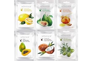 MOND'SUB Hand Cream Moisturizing Mask, 6 Pack For Hand Skin Repair & Renew, Natural Skin Care Product Full With Natural Plant Extracts For Dry, Aging, Cracked Hand [Mix 6 Value Pack]