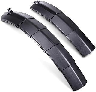 CENXINY Fahrrad Schutzblech Set, Schutzbleche Mountainbike Vorne + Hinten 2 Stück, Schutzblech MTB Einziehbar Fahrrad Kotflügel Fahrrad Zubehör