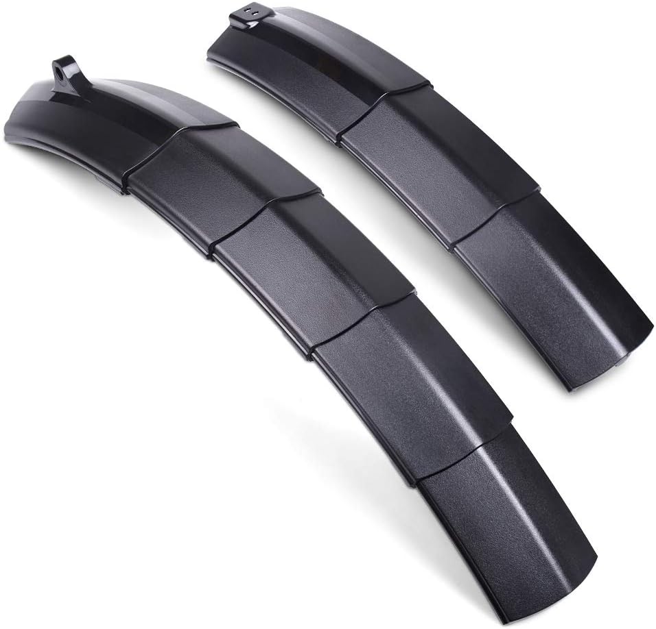 CENXINY Fahrrad Schutzblech Set, Schutzbleche Mountainbike Vorne + Hinten 2 Stück, Schutzblech MTB Einziehbar Fahrrad Kotflügel Fahrrad Zubehör