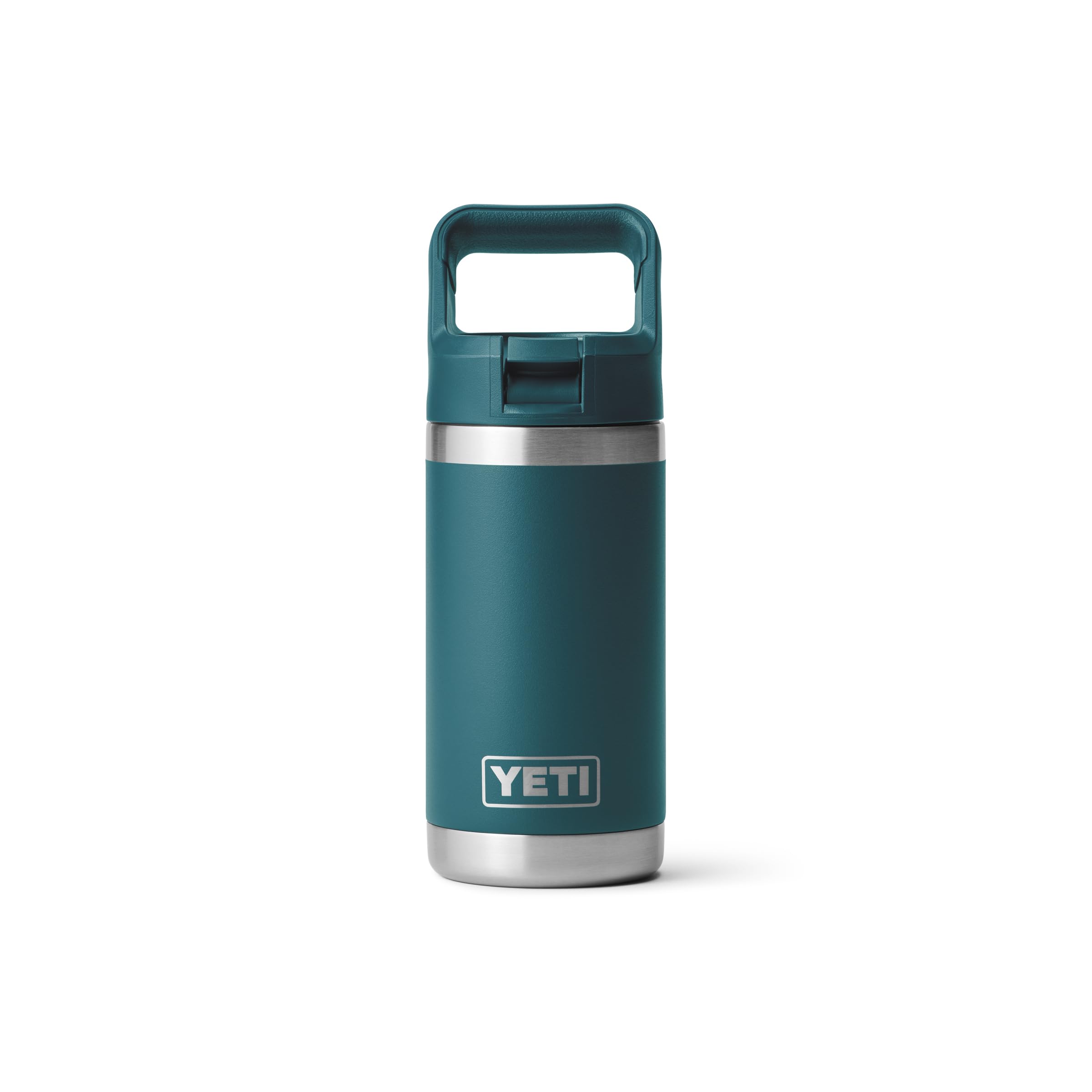 YETI Rambler Jr. 12 oz Kids Bottle, with Straw Cap, Chartreuse