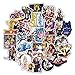 Anime Laptop Stickers 50pcs, Cool Kids/Teen Vinyl Computer Waterproof Water Bottles Skateboard Luggage Decal Graffiti Patches Decal (JoJo's Bizarre Adventure)
