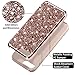 Vofolen Bling Case for iPhone 8 Plus Case 7 Plus Case Glitter Crystal Shiny Heavy Duty Protection Dual Layer Hybrid Protective Shell Soft TPU Bumper Armor Hard Cover for iPhone 8 Plus 7 Plus Champagne