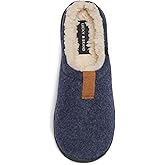 Lucky Brand Boy's Fleece Clog Micro Suede Tab Slippers – Comfortable and Cozy Footwear for Boys