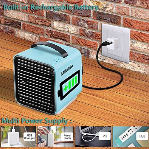2 Mikikin+Conditioner+Humidifier+Evaporative+Rechargeable