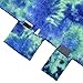 FLYMEI Beach Chair Cover with Pockets, Chaise Lounge Cover for Pool, Sun Lounger, Hotel, Vacation with Storage Pockets, Blue 82.5’’x29.5’’ Beach Towel for Chair