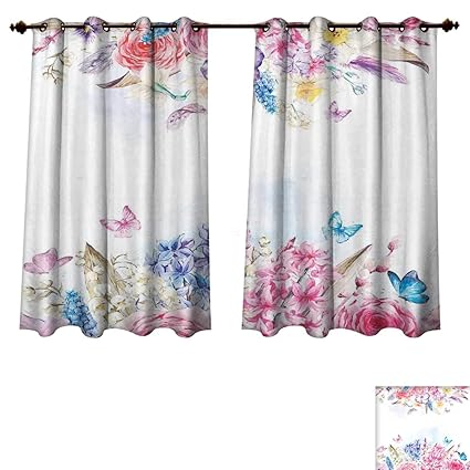 Amazon Com Rupperttextile Shabby Chic Blackout Curtains Panels