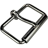 Dominion Strength Training Roller Belt Buckle for Weightlifting & Powerlifting - Seamless Single Prong - Stainless Steel