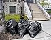 Tasker 45 Gallon Trash Bags, (Value-Pack 100 Bags w/Ties) Extra Large Black Garbage Bags - 39 Gallon - 40 Gallon - 42 Gallon - 44 Gallon - 45 Gallon Large Trash Bag Can Liners Capacity