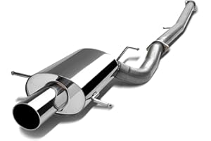 DNA MOTORING CBE-WRX02-OE Stainless Steel Cat Back Exhaust System [Compatible with 02-07 Subaru Impreza WRX/WRX STI]