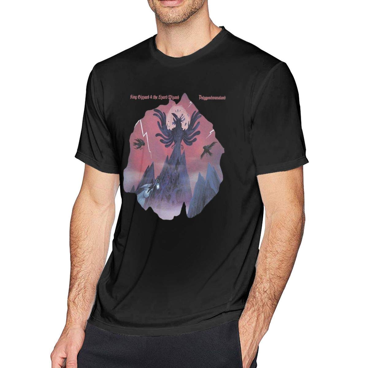 Hejon Crew Neck T-shirt King-gizzard-and-lizard-wizard-shirt Tee