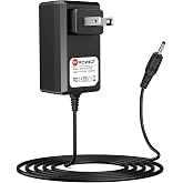 PKPOWER AC DC Adapter 5V 2A Power Supply, 3.5mm x 1.35mm DC Plug, 6.6FT Cable, Black &ndash; Universal Power Adapter for Logitech Z-Series, S-Series Speakers &amp; More
