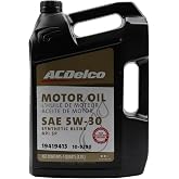 ACDelco Gold 10-9290 (19419413) Synthetic Blend 5W-30 Motor Oil - 5 qt