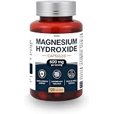 Magnesium Hydroxide 270 mg, Easy-to-Use Capsule Formula, 120 Count