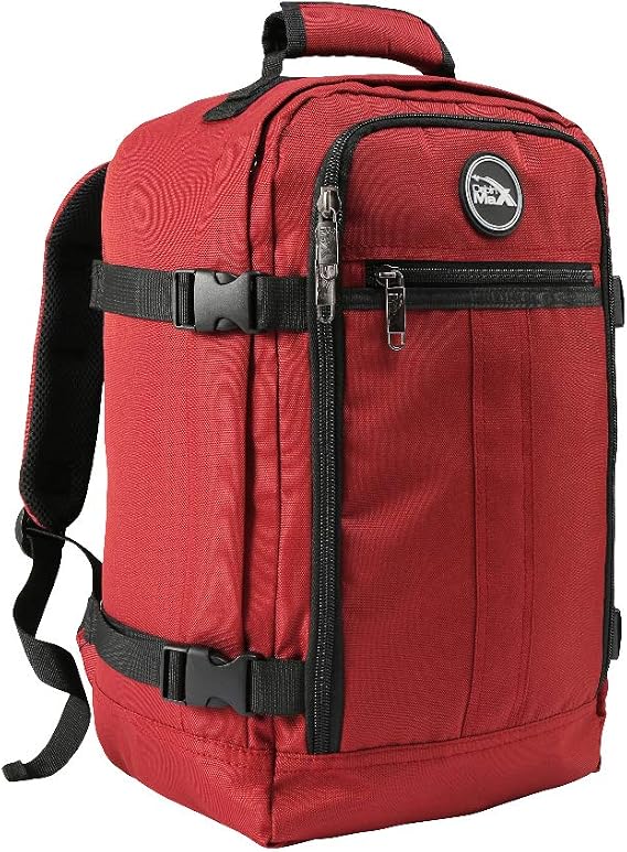 Cabin Max Metz 20L 40x20x25 cm Maleta de Cabina Pequeña Mochila de Viaje  Stowaway Ideal para Llevar Debajo del Asiento en Ryanair