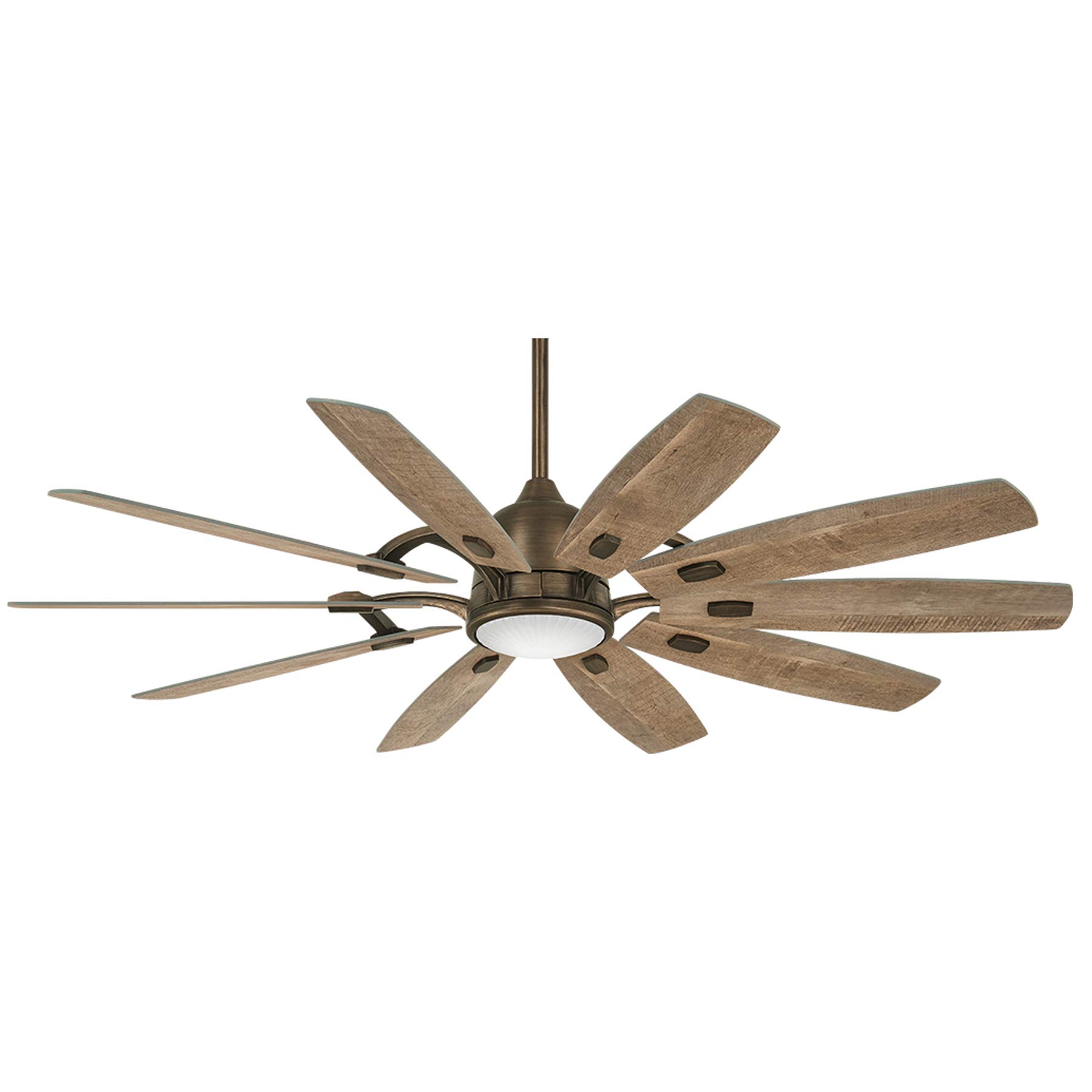 MINKA-AIRE F864L-HBZ Barn 65 Ceiling Fan with LED