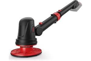 Electric Ice Scraper for Milwaukee 18V Battery, 1300RPM High-Speed Windshield Scraper for Ice and Snow, 45° Head Adjust, Exte