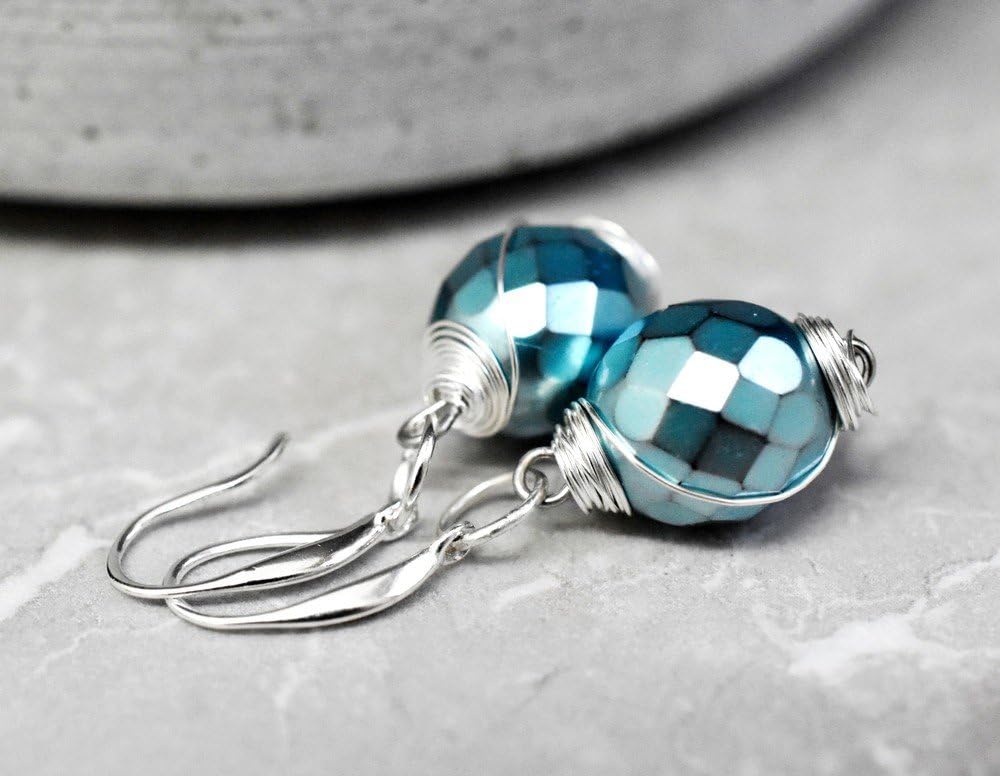 925 Sterling Silver Ice Age Earrings