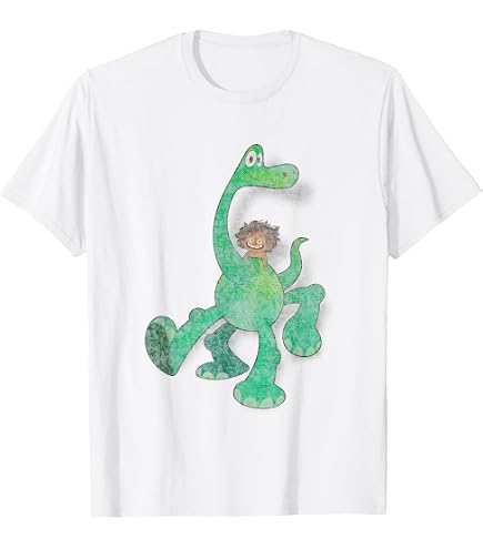 ディズニー アーロと少年 スポット Tシャツ SPOT ピクサー PIXAR Amazon.com: Disney Pixar The Good Dinosaur Arlo and Spot T-Shirt
