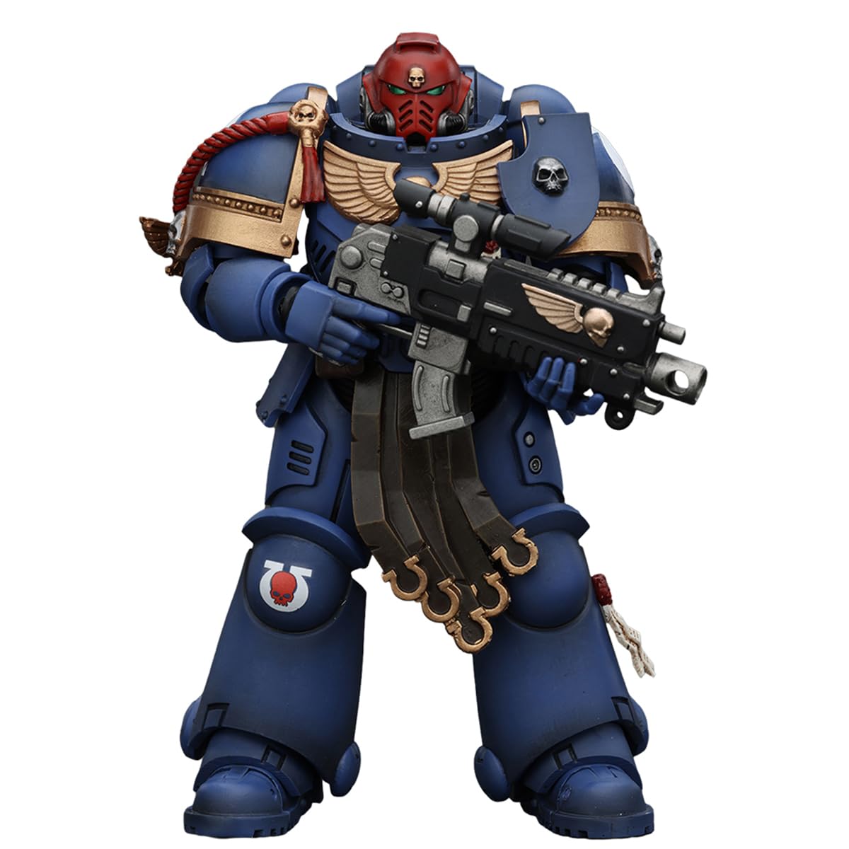 HiPlay JOYTOY Warhammer 40K Space Marines 2 - Uitramarines Sergeant Gadriel JT00065, Game Special Limited Edition, 1/18 Scale Collectible Action Figure