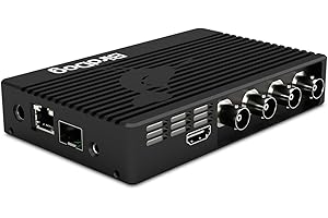 BirdDog 4K Quad HDMI NDI Encoder/Decoder High-Performance Video Converter with HDMI 2.0 and 12G SDI Support (Black)
