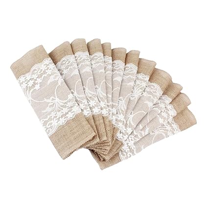 Lace Table Runner Line Vintage Hessian White Table Cloth for Festival Wedding Party Decoration