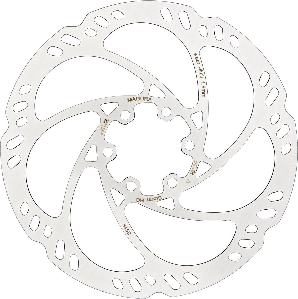 Magura Brake disc Storm HC 6 holes (160 mm)