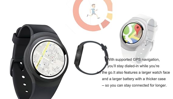 Amazon.com: Finow X3 ⌚ K9 reloj inteligente 3 G dual core ...