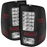 Spyder Auto 5077530 LED Tail Lights Black/Clear