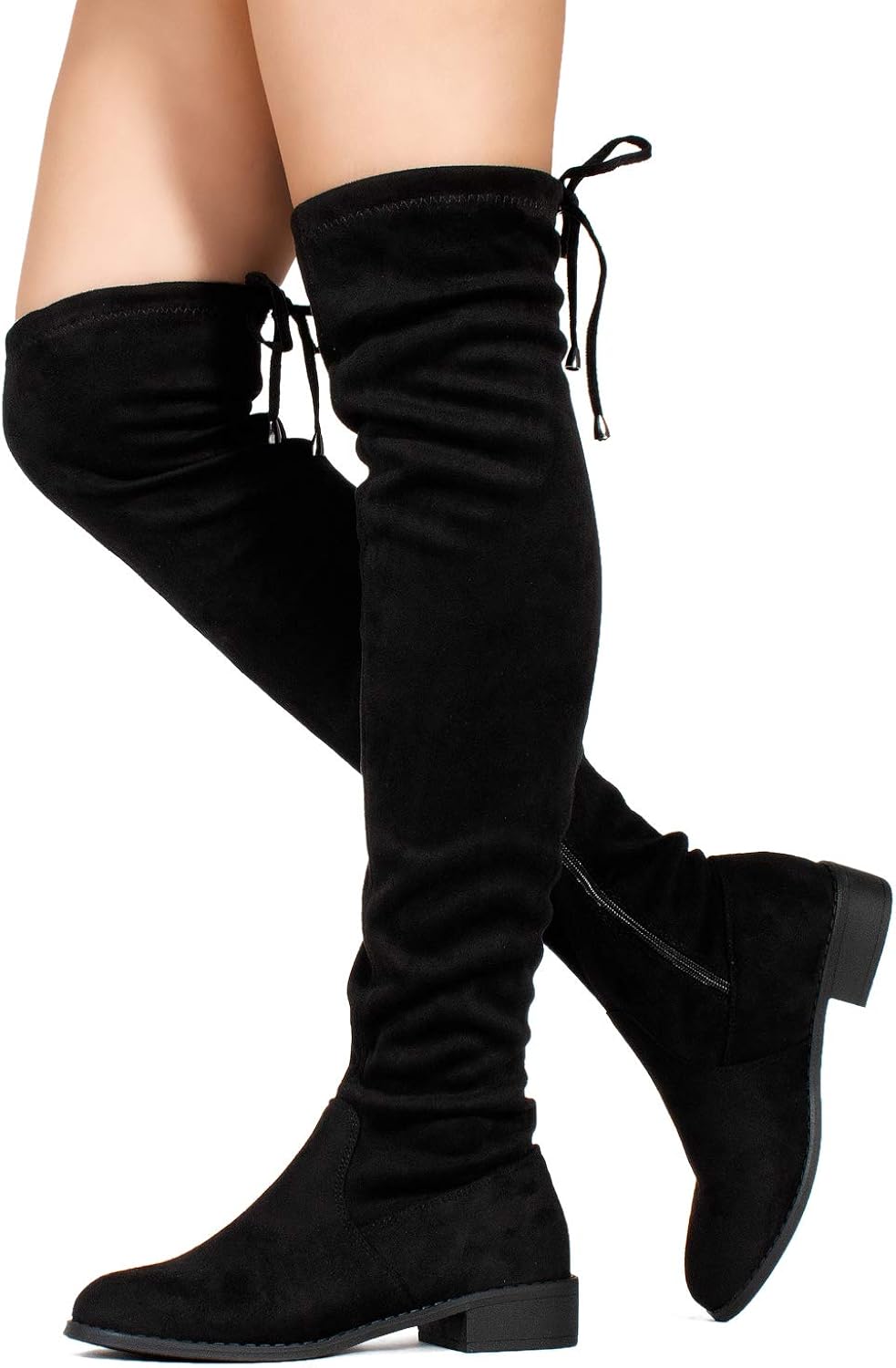  | Tokyo-25 Women's Stretchy Over The Knee Riding Boots (Medium Calf) | Over-the-Knee