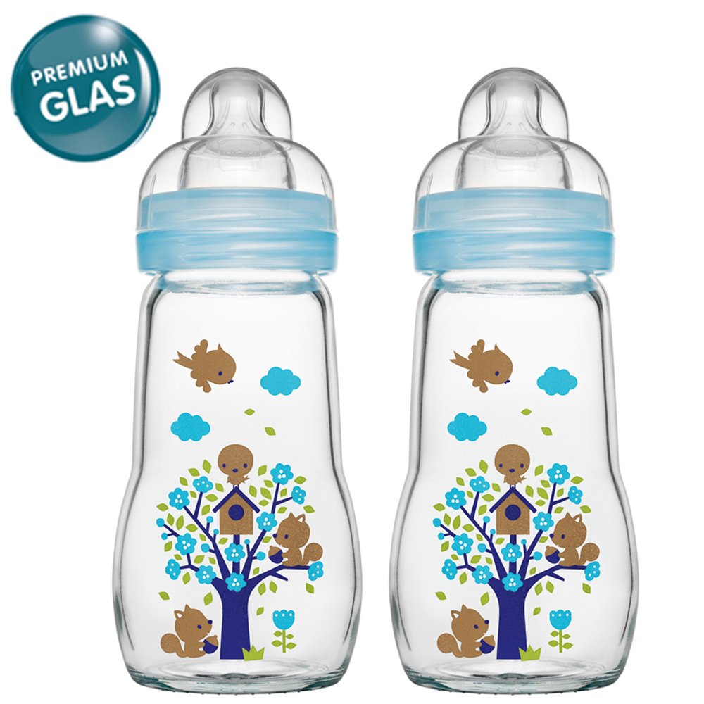 mam glass bottles