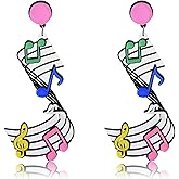 CutieJewelry Music Notes Muscial Notes Piano Novelty Cute Dangle Cute Pretty Earrings