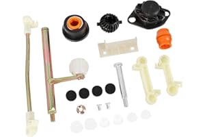A ABSOPRO Gear Lever Linkage Rebuild Repair Kit 19179800 for VW Jetta MK2 Saloon 1984-1992 Metal