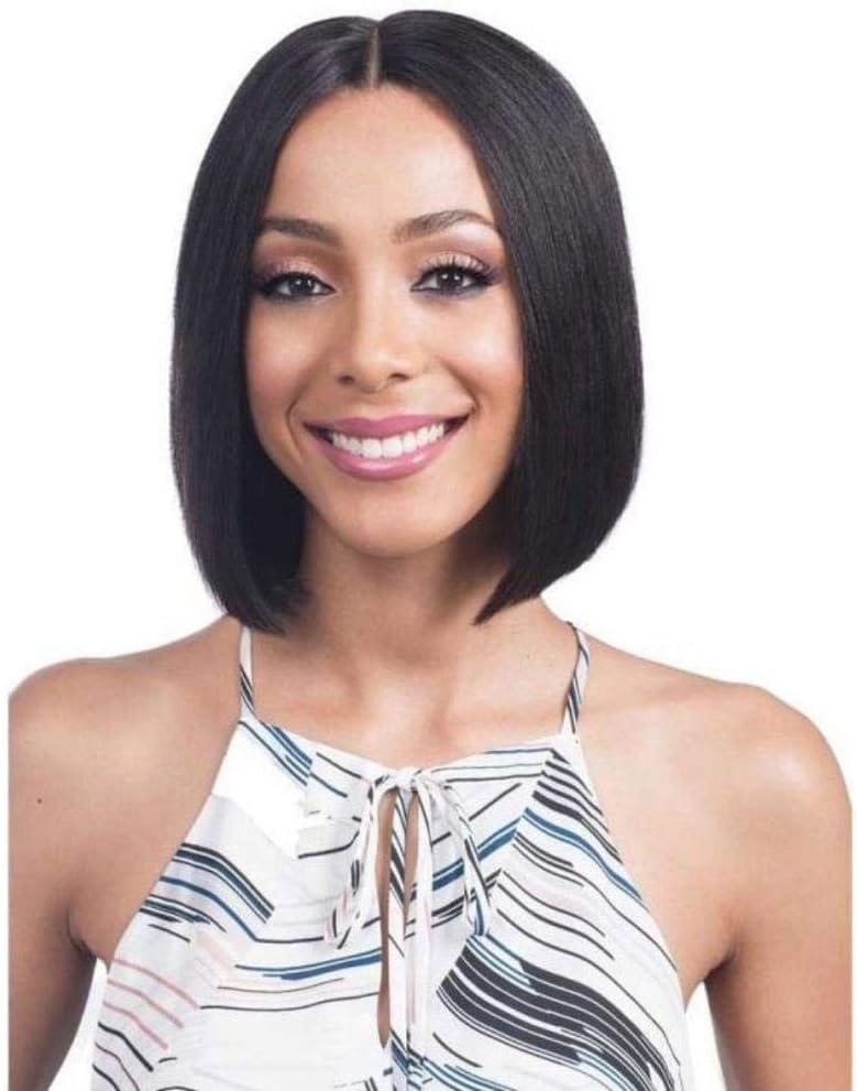 MHLF800 Ema- Bobbi Boss 100% Human Hair Lace Front Hand-Crafted Natural Hairline Wig