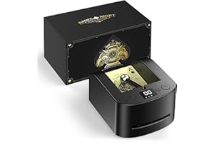 HJCMIKEE Electirc Card Dealer 360° Rotating Playing Card Dispenser Easy Operation for Elder with Arthritis, Automatic Counting 2 deck Poker Machine for Uno Skip-bo Blackjack in Casino or Home -Cosmic Black