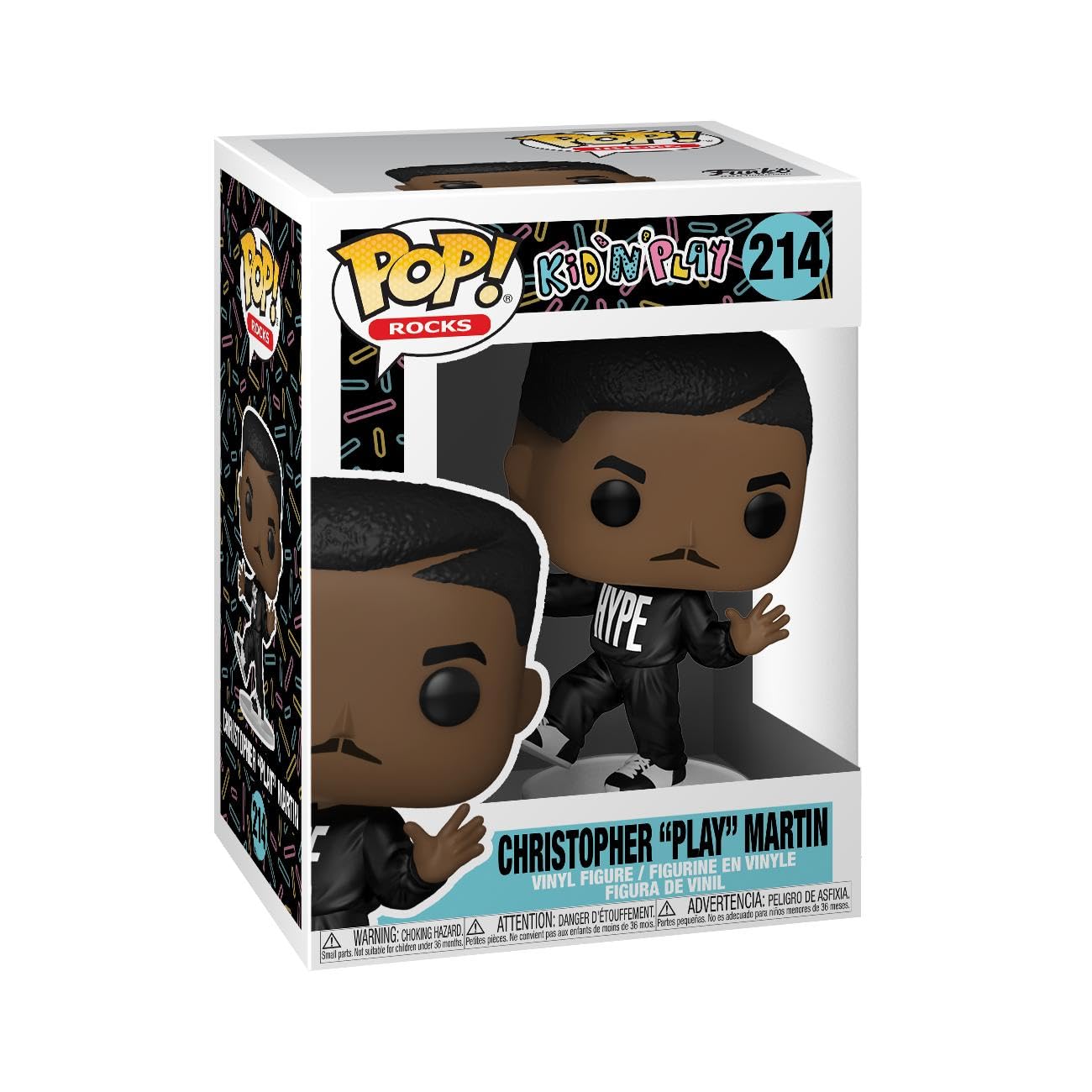 Funko Pop! Rocks: Kid 'N Play Vinyl - Christopher "Play" Martin - Kid N Play - Collectable Vinyl Figure - Gift Idea - Official Merchandise - Toys for Kids & Adults - Music Fans
