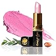 Essence Of Argan Deep Moisturizing Long Lasting Lipstick & Lip Care with 100% Pure Organic Argan Oil, Shea Butter, Jojoba Oil & Aloe Vera Pink Luster