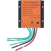 Wind Turbine Generator Controller - 12V/24V 300W-1000W MPPT/PWM, 16A IP67 Waterproof, Auto Match Voltage