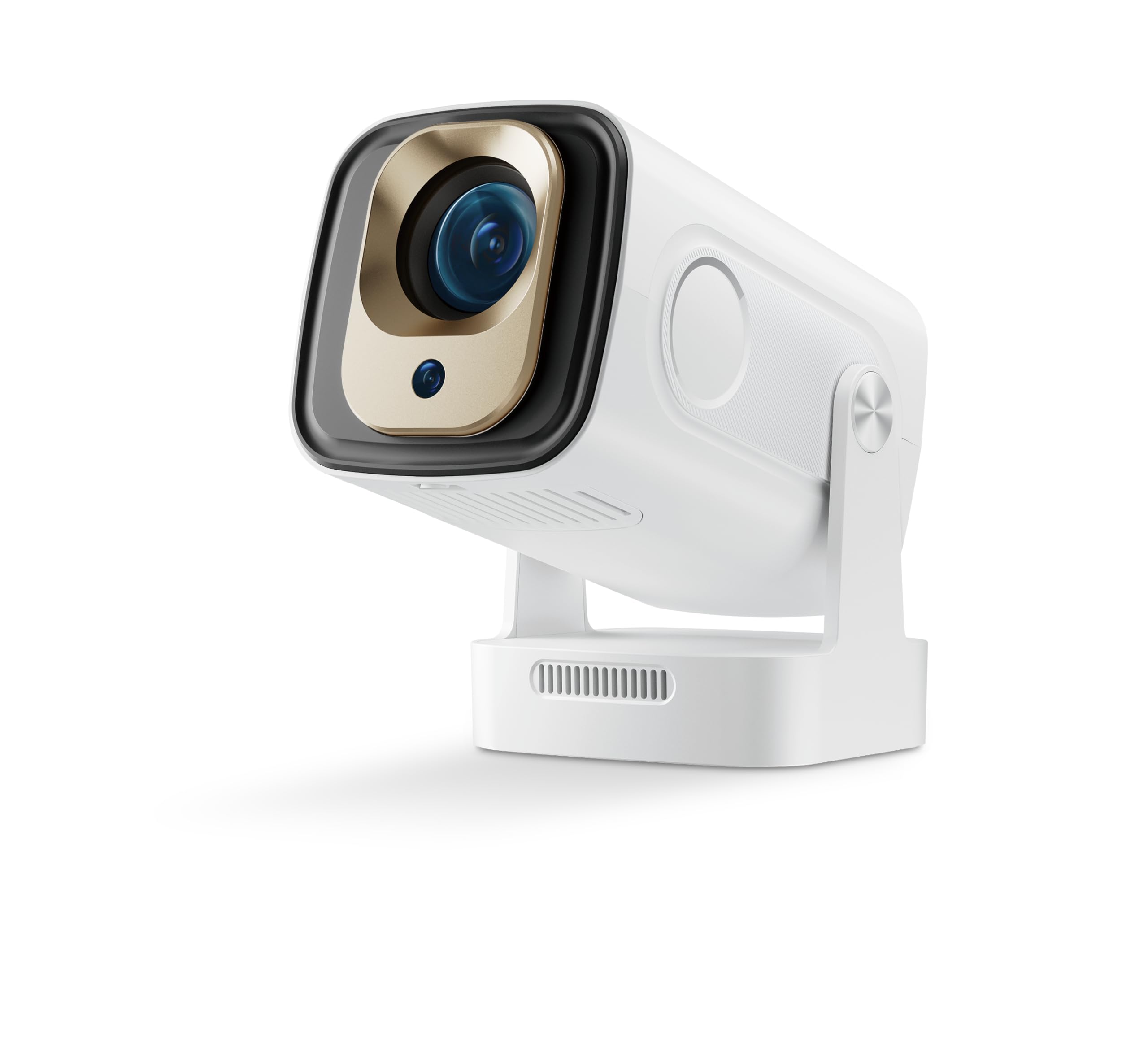 Photo 1 of ?Native 1080P & Auto Focus?Mini Projector with WiFi and Bluetooth, 4K Full HD 200ANSI, 180° Rotatable Portable Projector, Movie Projector, Compatible with Smartphone, TV Stick, Laptop, HDMI, USB