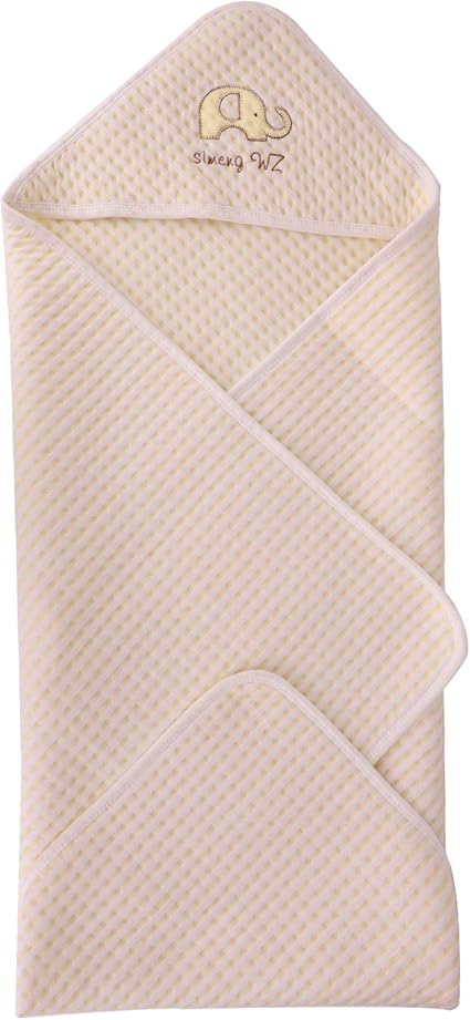 Couverture Emmaillotage Bebe Gigoteuse Bebe Nid D Ange Bebe Serviette De Bain Avec Capuche Pour Bebe Lange Pour Nouveau Ne Sortie De Bain Bebe En Coton Douce Et Absorbante 90x90cm Amazon Fr Bebes Puericulture