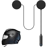 Motorcycle Helmet Bluetooth Headset,Outdoor Helmet Earphone, Speakers Hands Free,Music Call Control,Automatic answering,Water