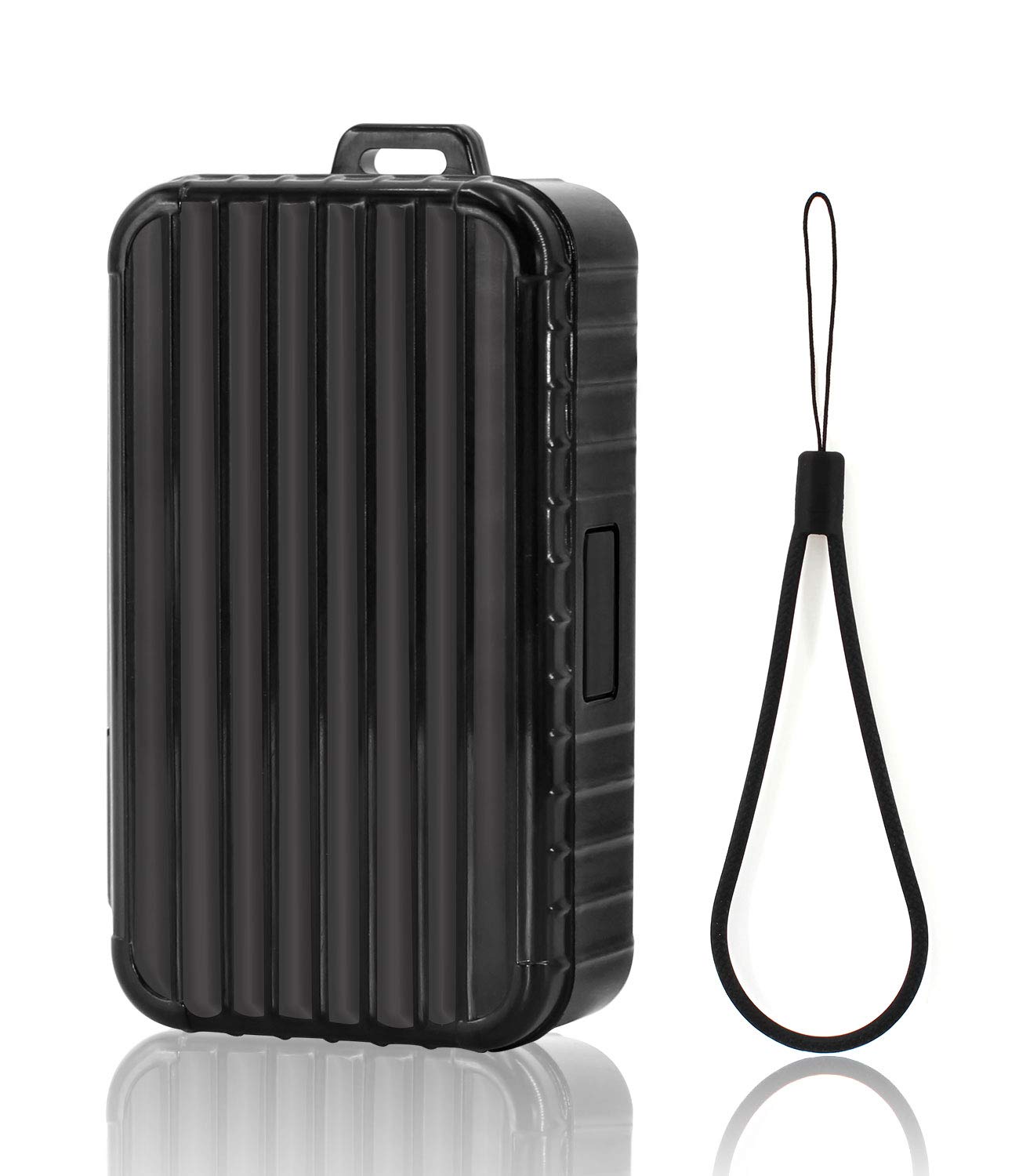 IBROKER Car Key Signal Blocker Pouch, Anti-Theft Faraday Pouch for Car Keys, Protection Key Pouch, Fashion Design Faraday Bag (Black)