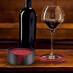 ME.FAN Silicone Coasters with Holder,[6