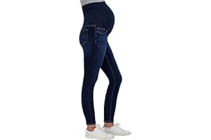 Savi Parker Women’s Maternity Jeans Over The Belly - Pregnancy Clothes for All Seasons, Maternity Pants