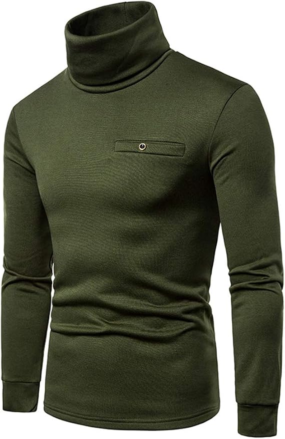Kinder Langarm-Shirt Mit Rollkragen – Aus Baumwolle – Unisex Für Mädchen & Jungen – Größen 3–7 Jahre