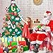 SUPTEMPO Felt Christmas Tree, 3ft DIY Christmas Tree with 35pcs Ornaments Door Wall Hanging Xmas Gifts for Kids Toddlers Christmas New Year Decoration