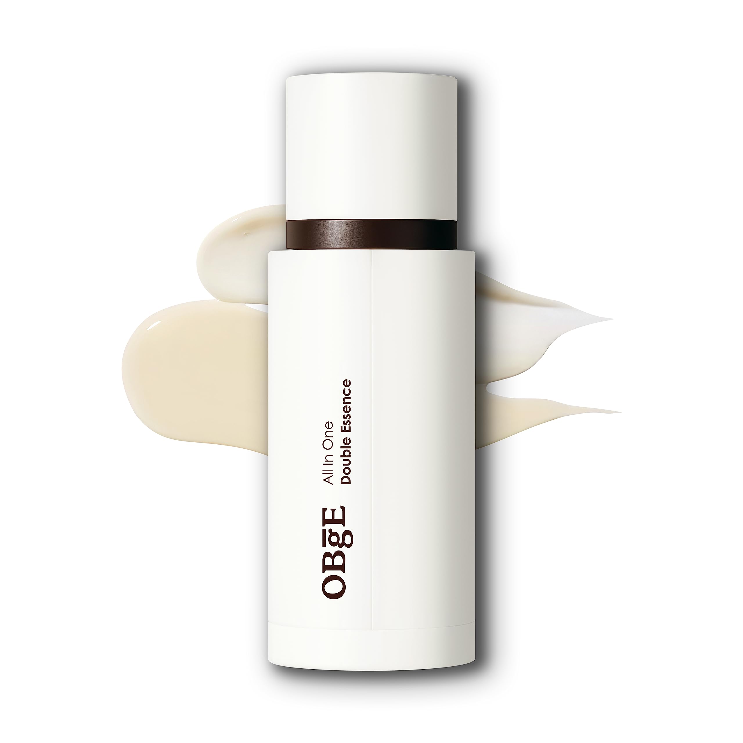 OBgE All-in-One Double Essence (3.4fl oz) - Facial Skin Care Moisturizer for Men. Travel Essentials. Lightweight Moisturizer for Troubled Skin, Blackheads, Pores & Dry Skin.