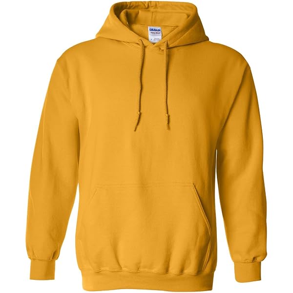 Gildan Adult Fleece Hooded Sweatshirt G18500 - Maroon, X-Large, Classic Fit Hoodie - View #4