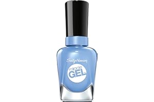 Sally Hansen Miracle Gel™, Sugar Fix, Long Lasting, Gel-Like Formula, No UV Lamp Needed, Blue Nail Polish