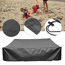 Oslimea Sandbox Cover with Drawstring, 59.05" x
