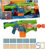 Nerf Elite 2.0 Double Punch Motorised Dart Blaster 50 Darts Two Clips